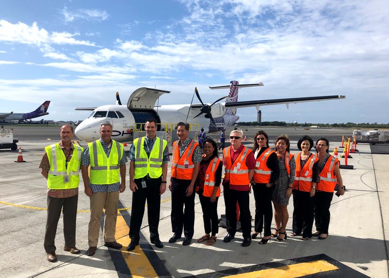 Hawaiian Airlines Celebrates Launch of AllCargo Neighbor Island